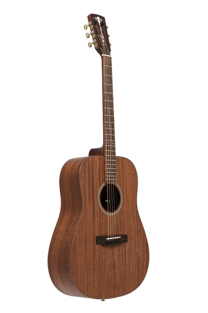 Crafter MIND D15E NAT – Dreadnought western guitar med massiv mahogni top