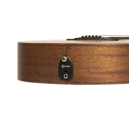 Crafter MIND T-MAHO LH – Mind Series venstrehåndet Orchestra elektroakustisk guitar med massivt mahognidæk