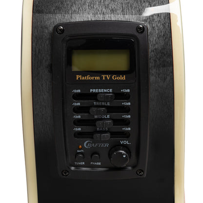 Crafter NOBLE TBK – Small Jumbo western guitar med flamed maple top