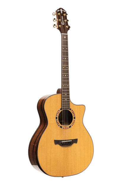Crafter VL G22CE VVS – Grand Auditorium western guitar med VVS behandlet massiv gran