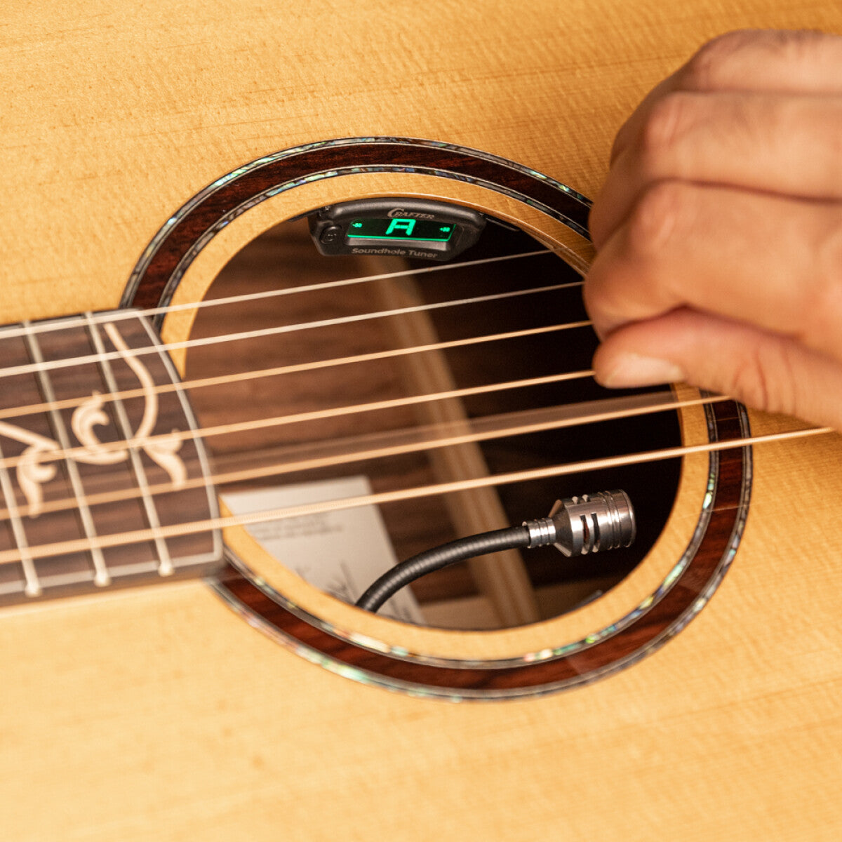 Crafter VL G28CE VVS – Grand Auditorium western guitar med VVS behandlet massiv gran