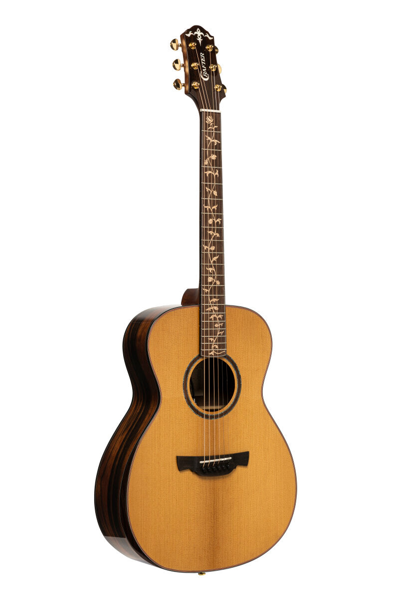 Crafter VL T28E VVS – Orchestra western guitar med VVS behandlet massiv gran