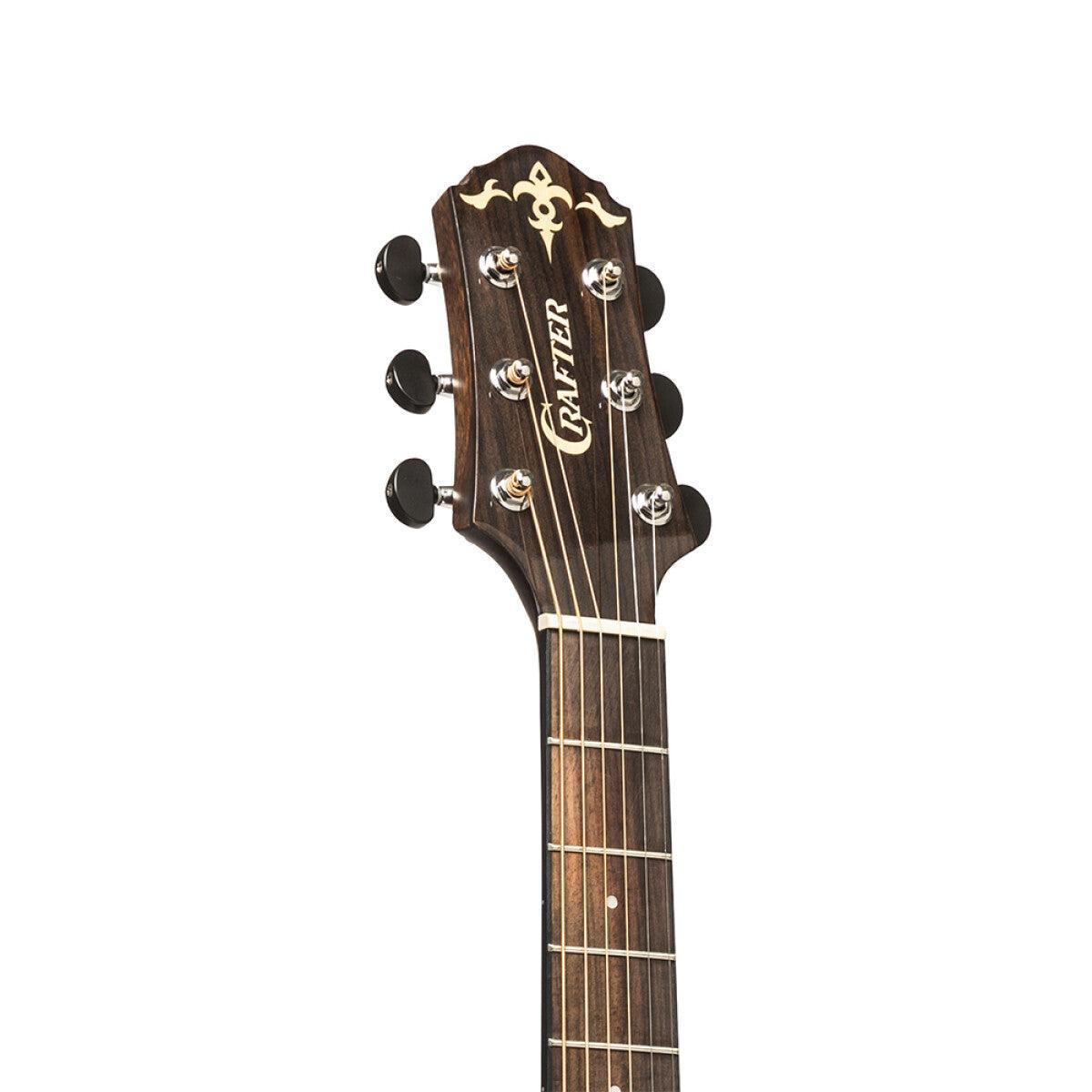 CRAFTER ABLE D635CE N  Dreadnought Elektrisk-akustisk Guitar med Massiv Mahognitop