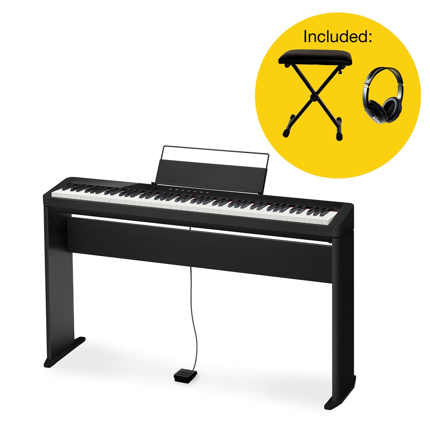 Casio Bundle PX-S1100BK Digital Piano