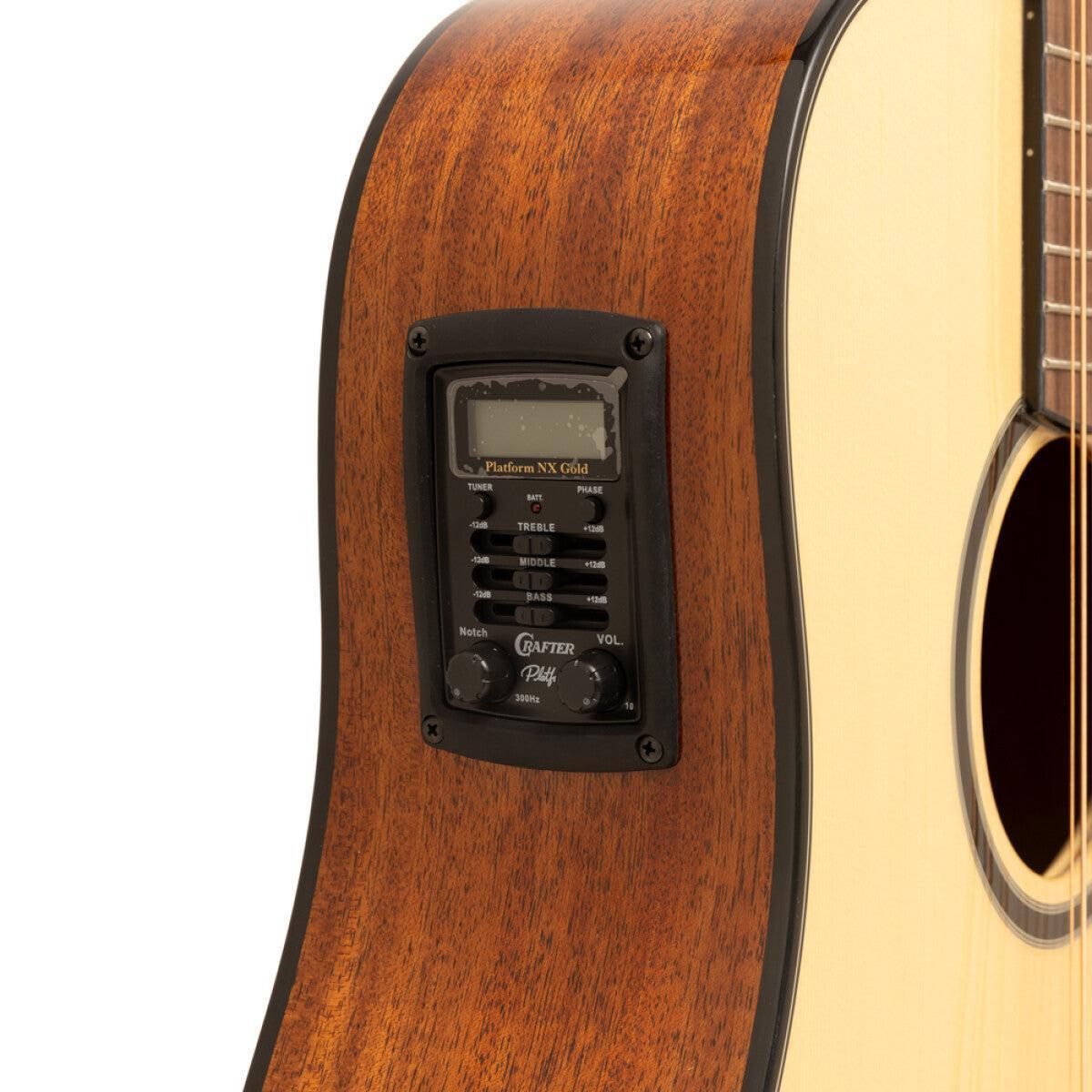 Crafter ABLE D600CE N12 – 12-strenget dreadnought western guitar med pickup