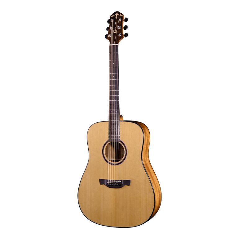 Crafter ABLE D630 N Dreadnought guitar guitar m/massiv ceder dæk