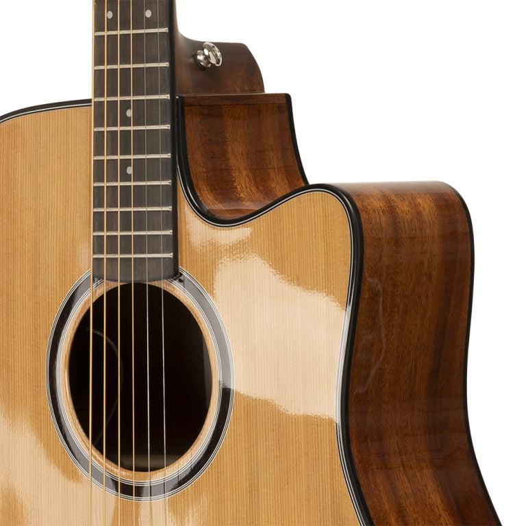 Crafter ABLE D630CE N – Able Series Dreadnought akustisk-elektrisk guitar med cutaway