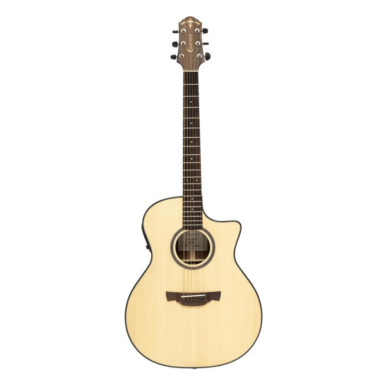 Crafter ABLE G600CE N Grand auditorium m/massiv gran dæk og  L.R. Baggs Element Pick-Up