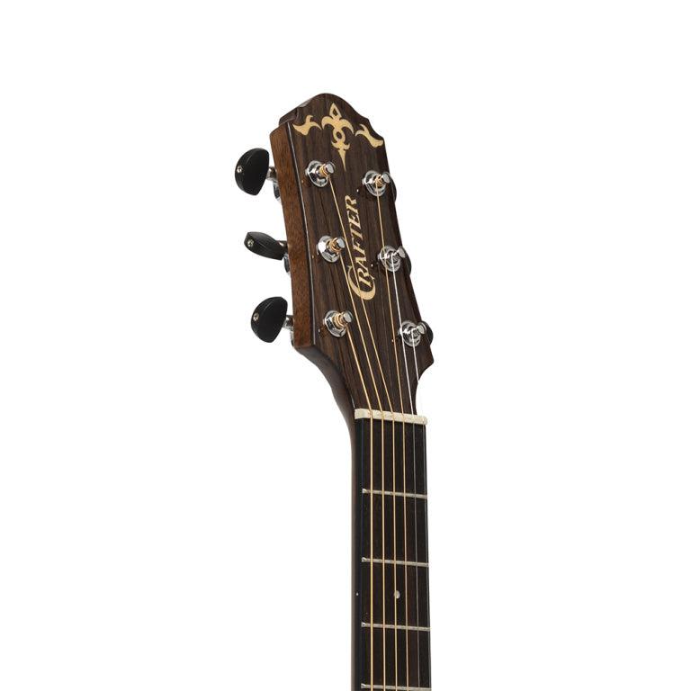 Crafter ABLE T600CE N Orchestra elektrisk-akustisk guitar med massivt grandæk