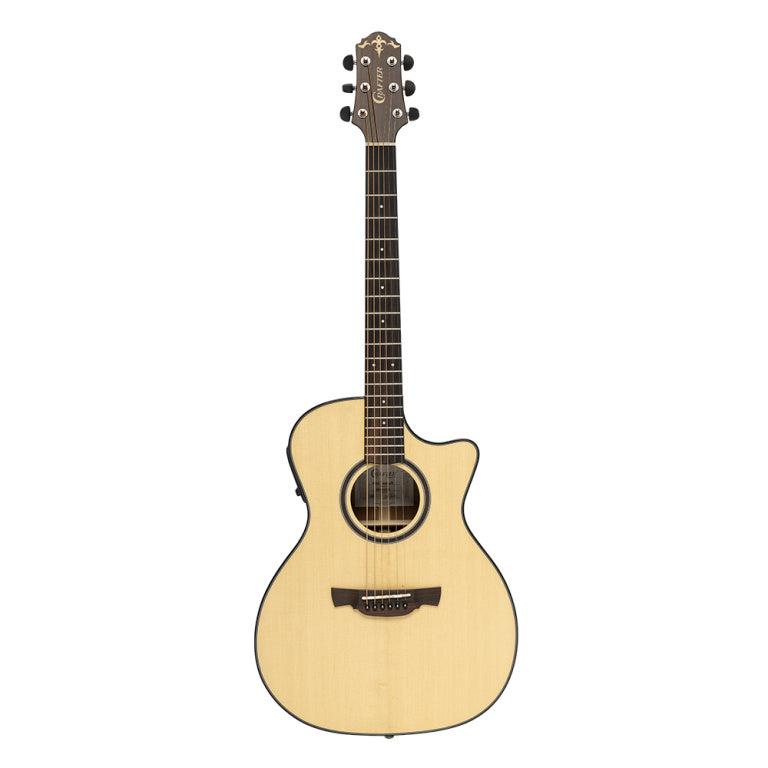 Crafter ABLE T600CE N Orchestra elektrisk-akustisk guitar med massivt grandæk