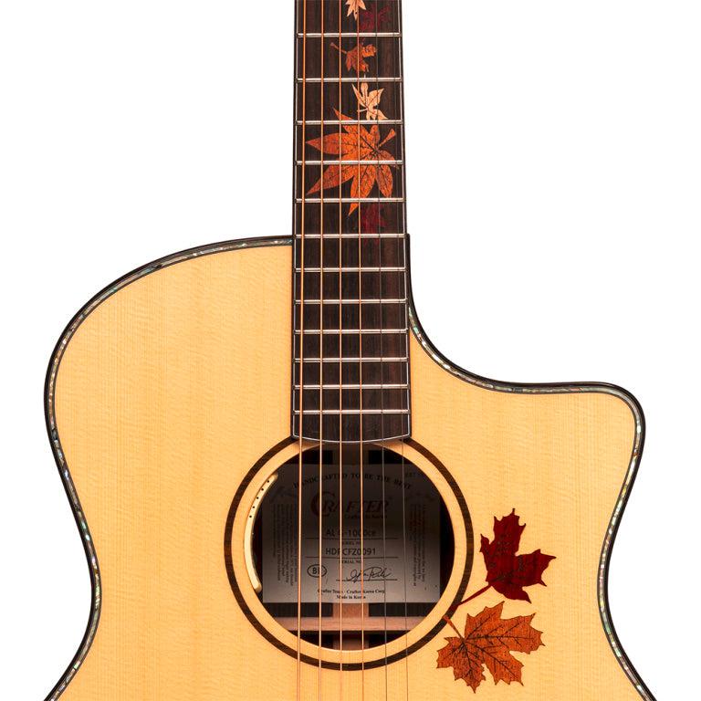 Crafter AL G-1000CE Grand auditorium E/A guitar med massiv gran dæk
