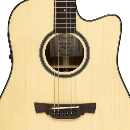 Crafter Able D600CE N – Elektrisk western-guitar med massivt Engelmann-grandæk
