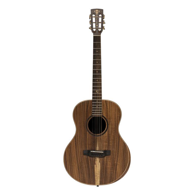 Crafter BIG MINO ALK LH E/A guitar med solid koa top, left handed