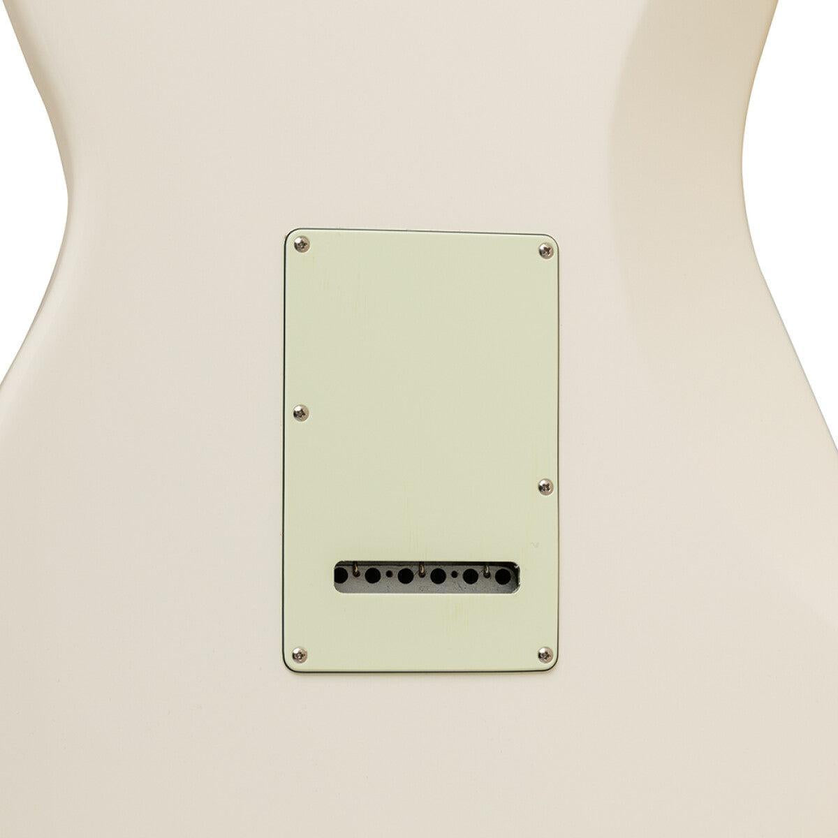Crafter CHARLOTE SM OW – S-style elguitar HSS med gigbag (Olympic White)