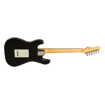Crafter CHARLOTE SR CB Solidbody Elguitar Charlotte-serien, med gigbag, Cosmic Black finish