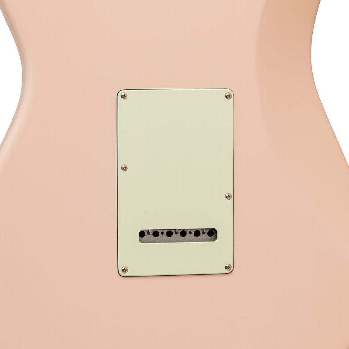 Crafter CHARLOTE SR SP – S-style elguitar HSS med gigbag (Seoul Pink)