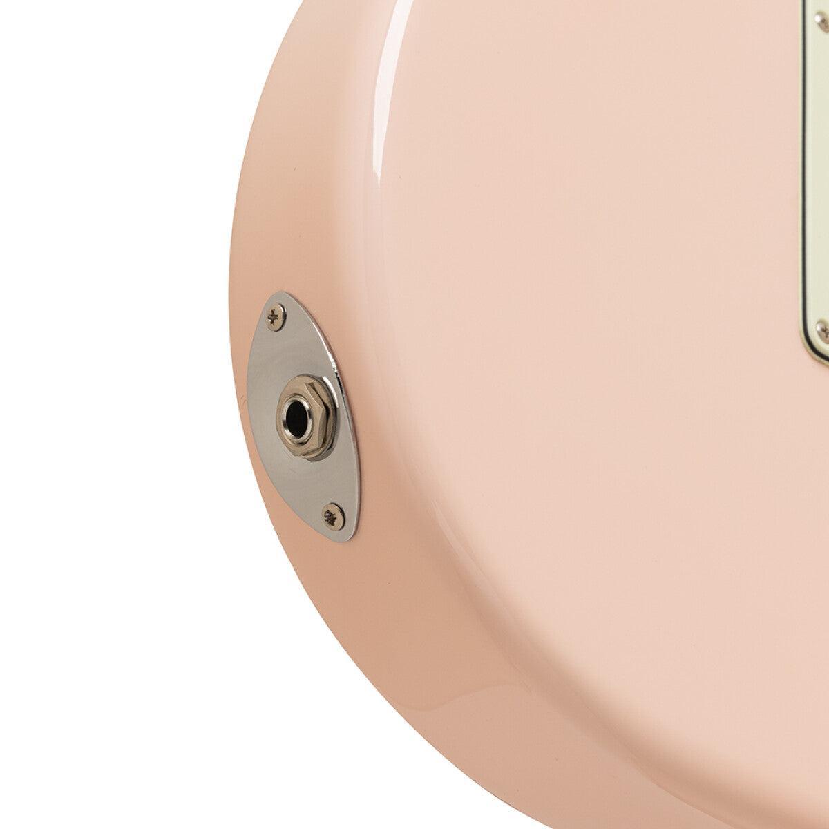 Crafter CHARLOTE SR SP – S-style elguitar HSS med gigbag (Seoul Pink)