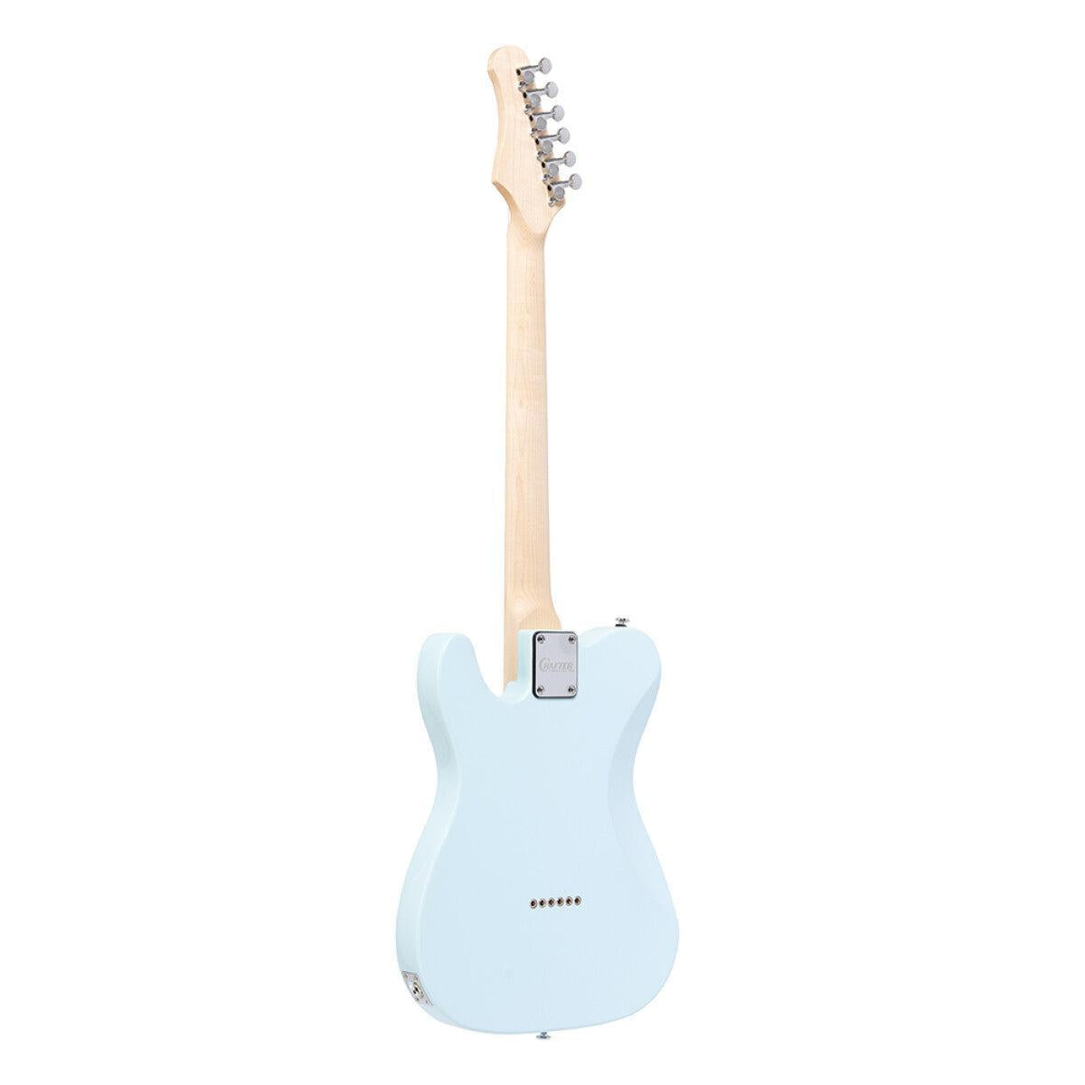 Crafter CHARLOTE TM DB – T-style elguitar med gigbag (Day Blue)