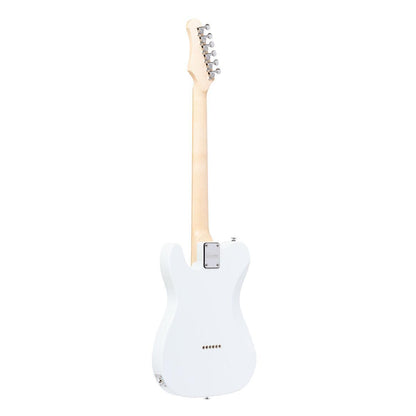 Crafter CHARLOTE TM OW – T-style elguitar med gigbag (Olympic White)