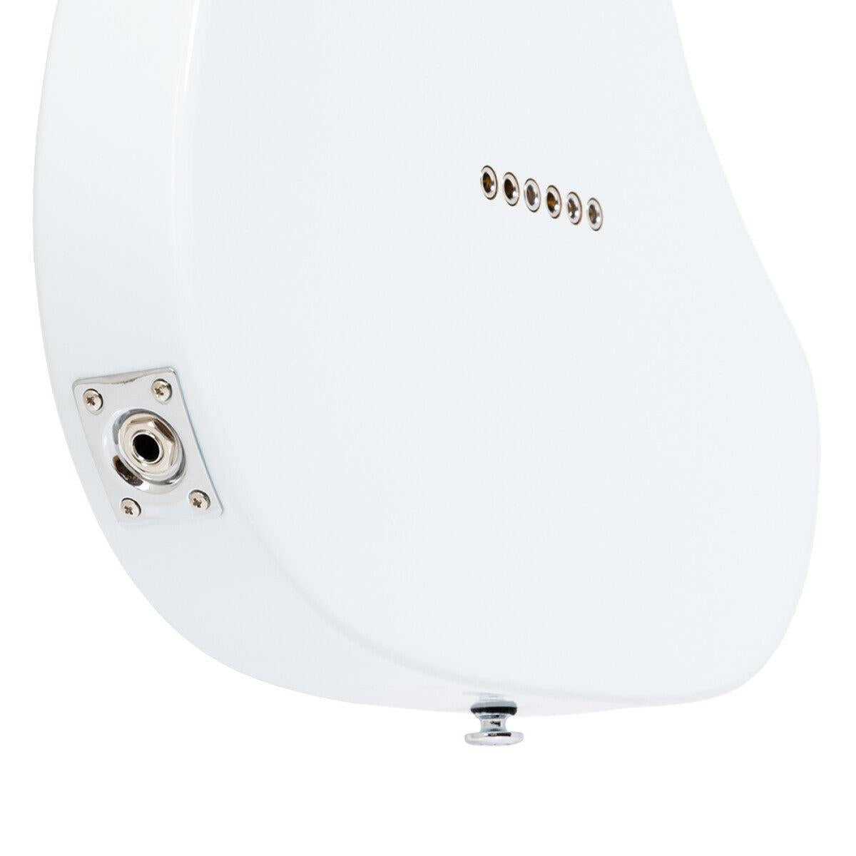 Crafter CHARLOTE TM OW – T-style elguitar med gigbag (Olympic White)