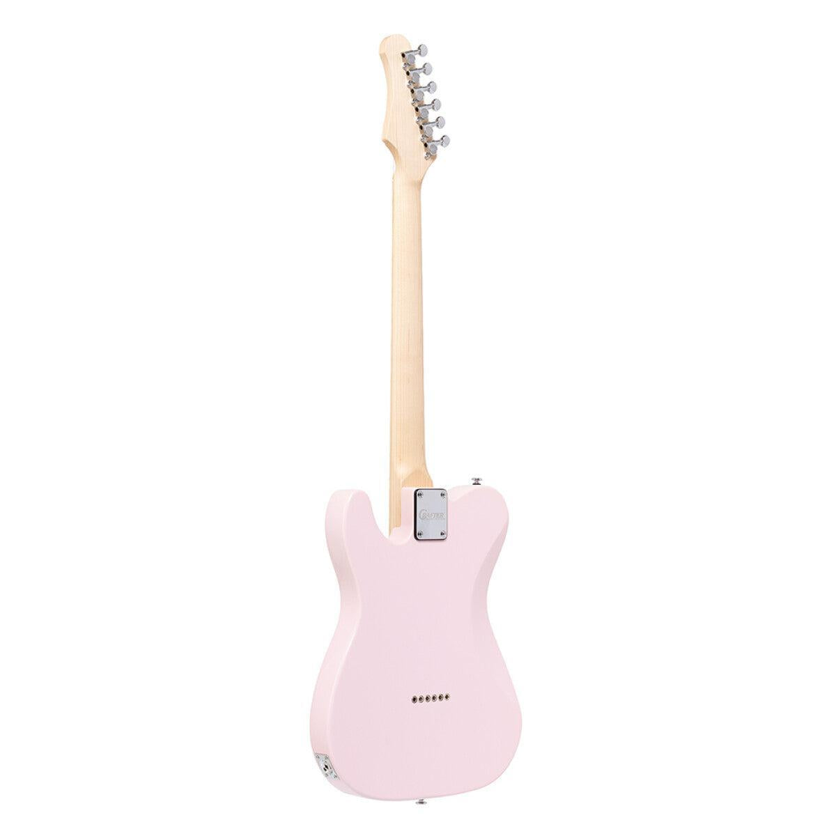 Crafter CHARLOTE TM SP – T-style elguitar med gigbag (Seoul Pink)