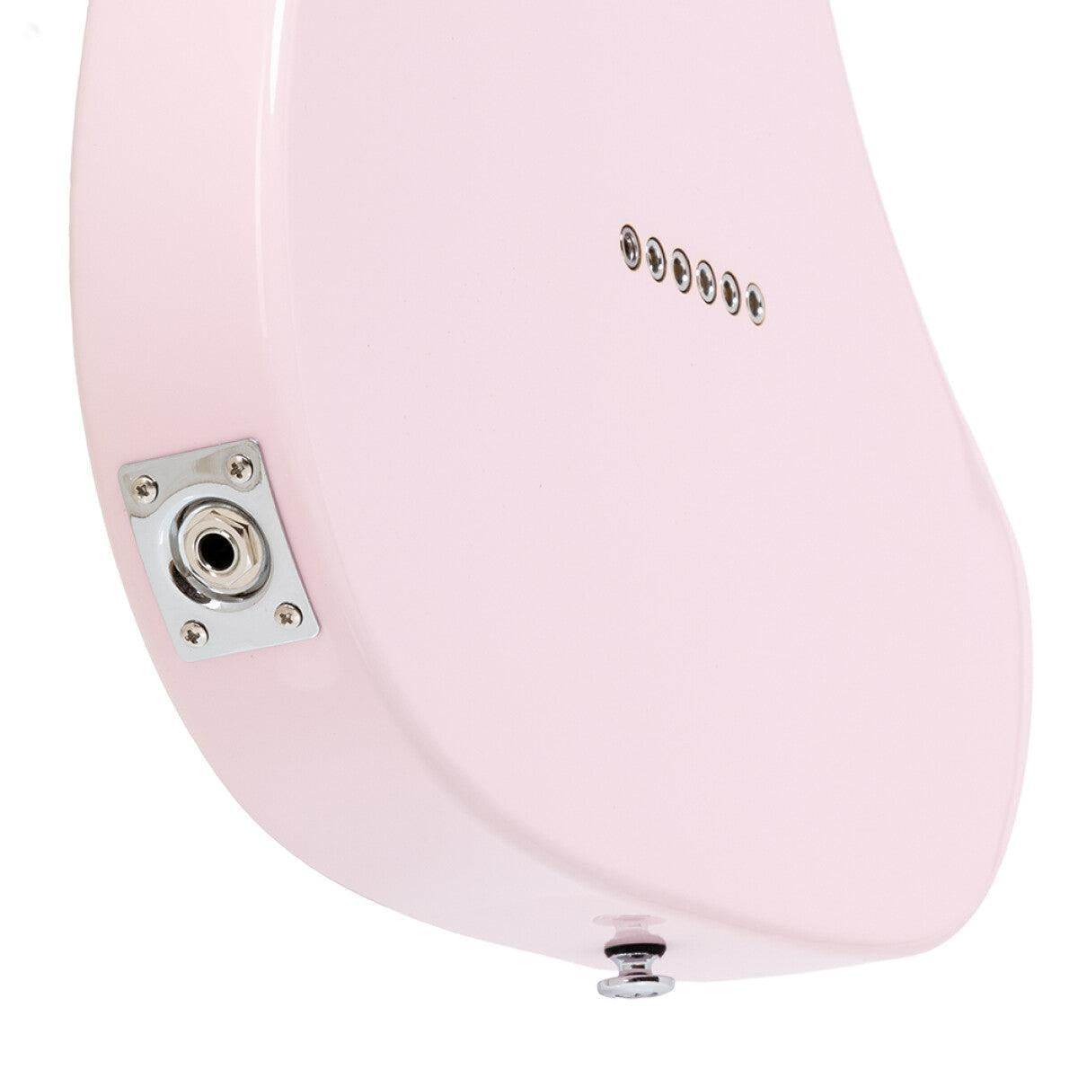 Crafter CHARLOTE TM SP – T-style elguitar med gigbag (Seoul Pink)