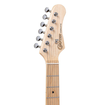 Crafter CHARLOTE TM VR – T-style elguitar med gigbag (Vintage Red)
