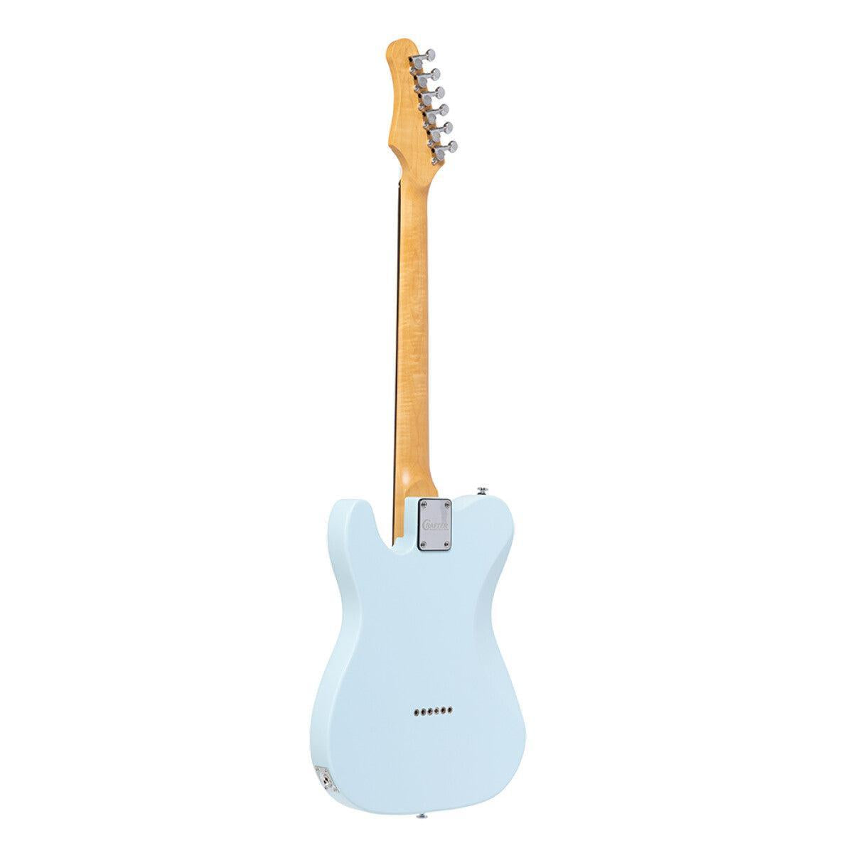 Crafter CHARLOTE TR DB – T-style elguitar med gigbag (Day Blue)