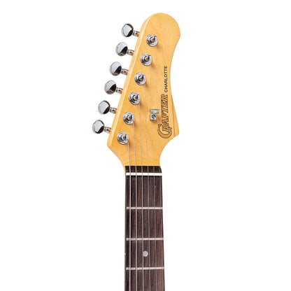 Crafter CHARLOTE TR LPB – T-style elguitar med gigbag (Lake Placid Blue)