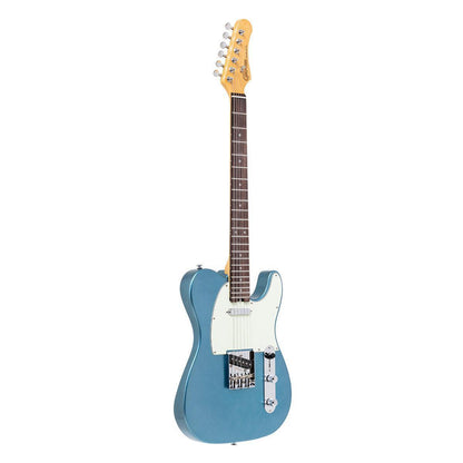 Crafter CHARLOTE TR LPB – T-style elguitar med gigbag (Lake Placid Blue)