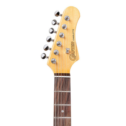 Crafter CHARLOTE TR OW – T-style elguitar med gigbag (Olympic White)