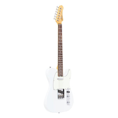 Crafter CHARLOTE TR OW – T-style elguitar med gigbag (Olympic White)