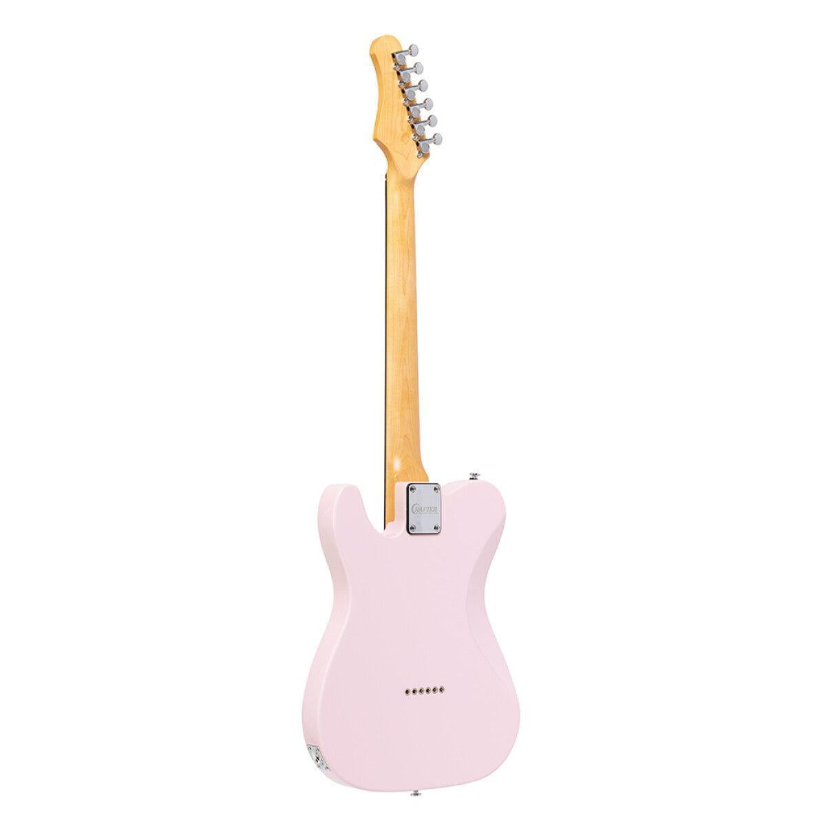 Crafter CHARLOTE TR SP – T-style elguitar med gigbag (Seoul Pink)