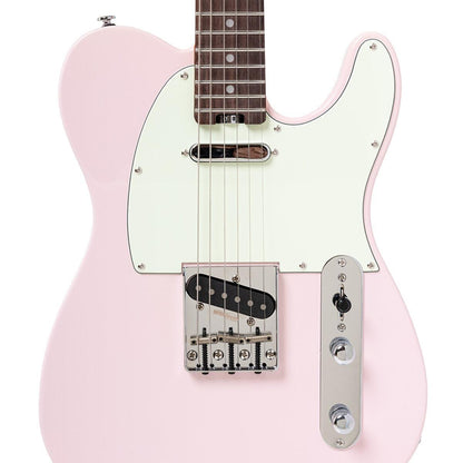 Crafter CHARLOTE TR SP – T-style elguitar med gigbag (Seoul Pink)
