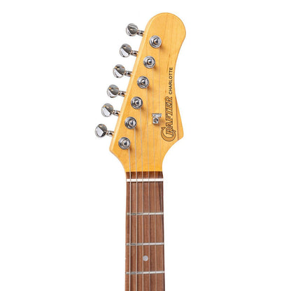 Crafter CHARLOTE TR VR – T-style elguitar med gigbag (Vintage Red)