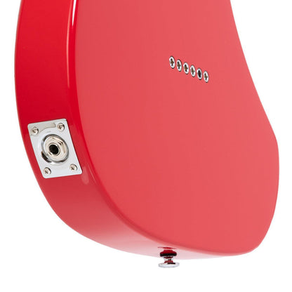 Crafter CHARLOTE TR VR – T-style elguitar med gigbag (Vintage Red)