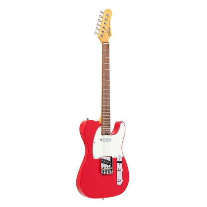 Crafter CHARLOTE TR VR – T-style elguitar med gigbag (Vintage Red)