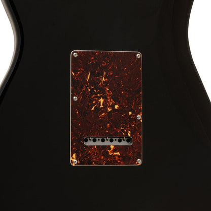 Crafter CREMA SVVSM CB – S-style elguitar HSS med gigbag (Cosmic Black)