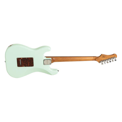 Crafter CREMA SVVSR AG Crema Series S-type Elguitar – Solid Body | Ara Green Finish + Gigbag