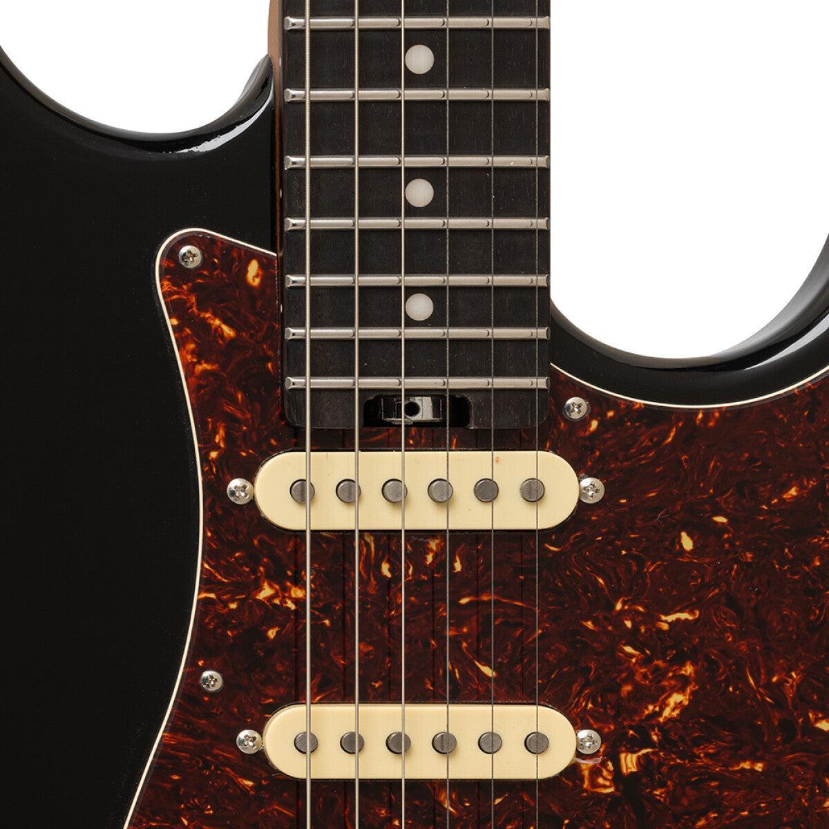 Crafter CREMA SVVSR CB – Crema Series elguitar (Cosmic Black) inkl. gigbag