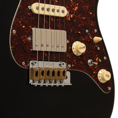 Crafter CREMA SVVSR CB – Crema Series elguitar (Cosmic Black) inkl. gigbag
