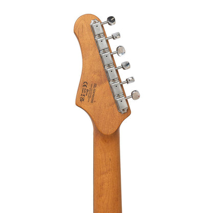 Crafter CREMA SVVSR VR – S-style elguitar HSS med gigbag (Vintage Red)