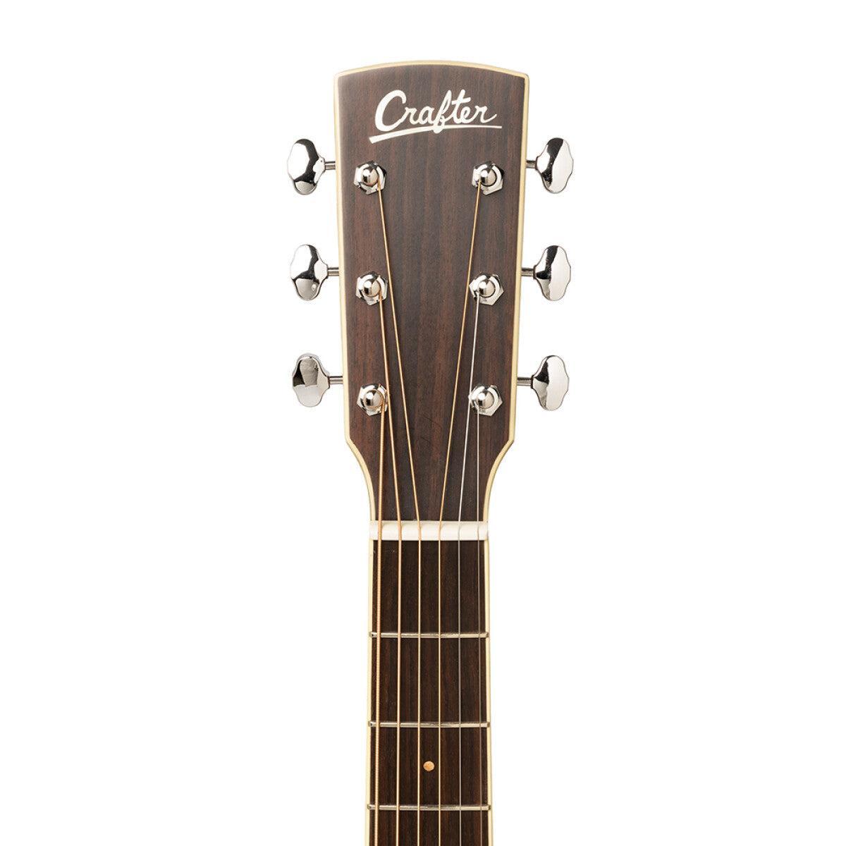 Crafter ES-MAHO DCE NAT – Dreadnought western guitar i massivt mahogni med cutaway