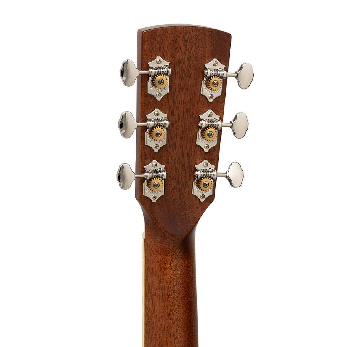 Crafter ES-MAHO DCE NAT – Dreadnought western guitar i massivt mahogni med cutaway