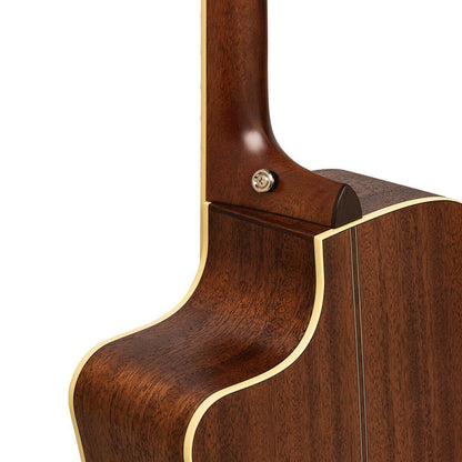 Crafter ES-MAHO DCE NAT – Dreadnought western guitar i massivt mahogni med cutaway