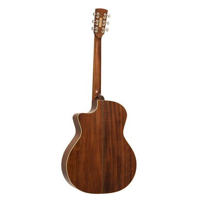 Crafter ES-MAHO GCE NAT – Grand Auditorium western guitar i massivt mahogni