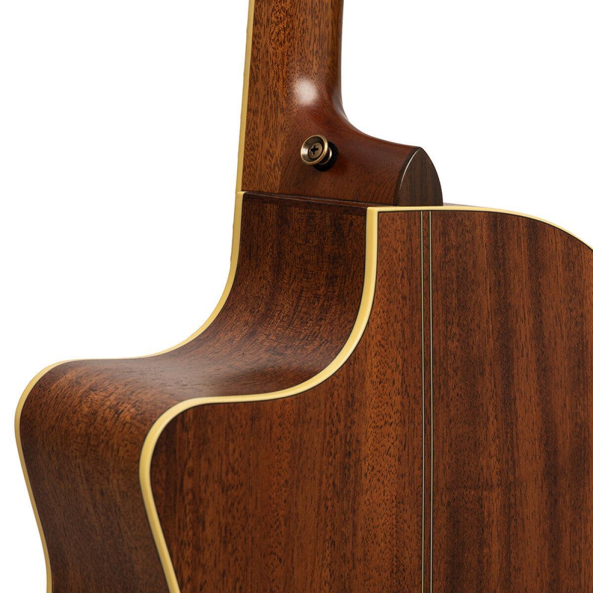 Crafter ES-MAHO GCE NAT – Grand Auditorium western guitar i massivt mahogni