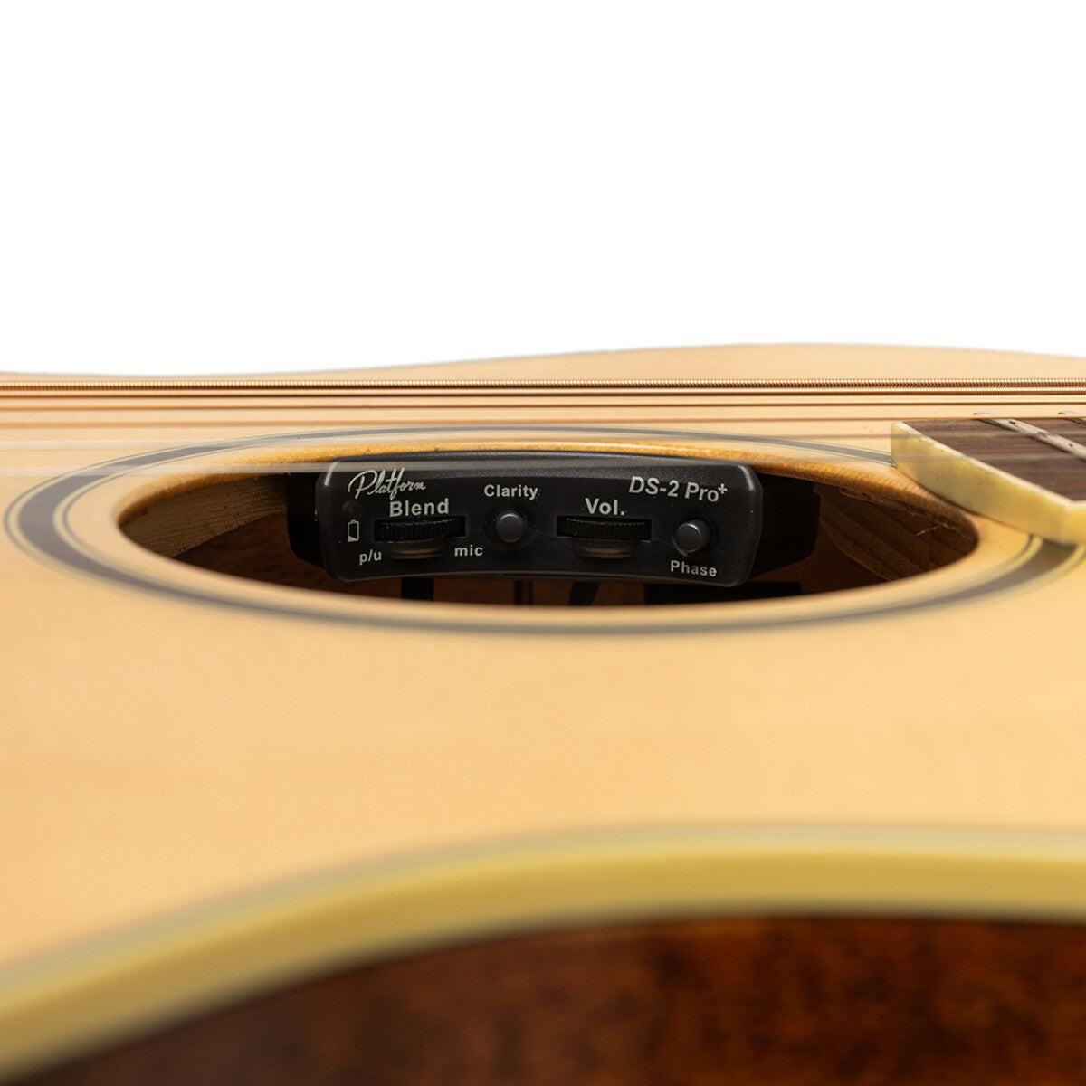 Crafter ES-MAHO GCE NAT – Grand Auditorium western guitar i massivt mahogni
