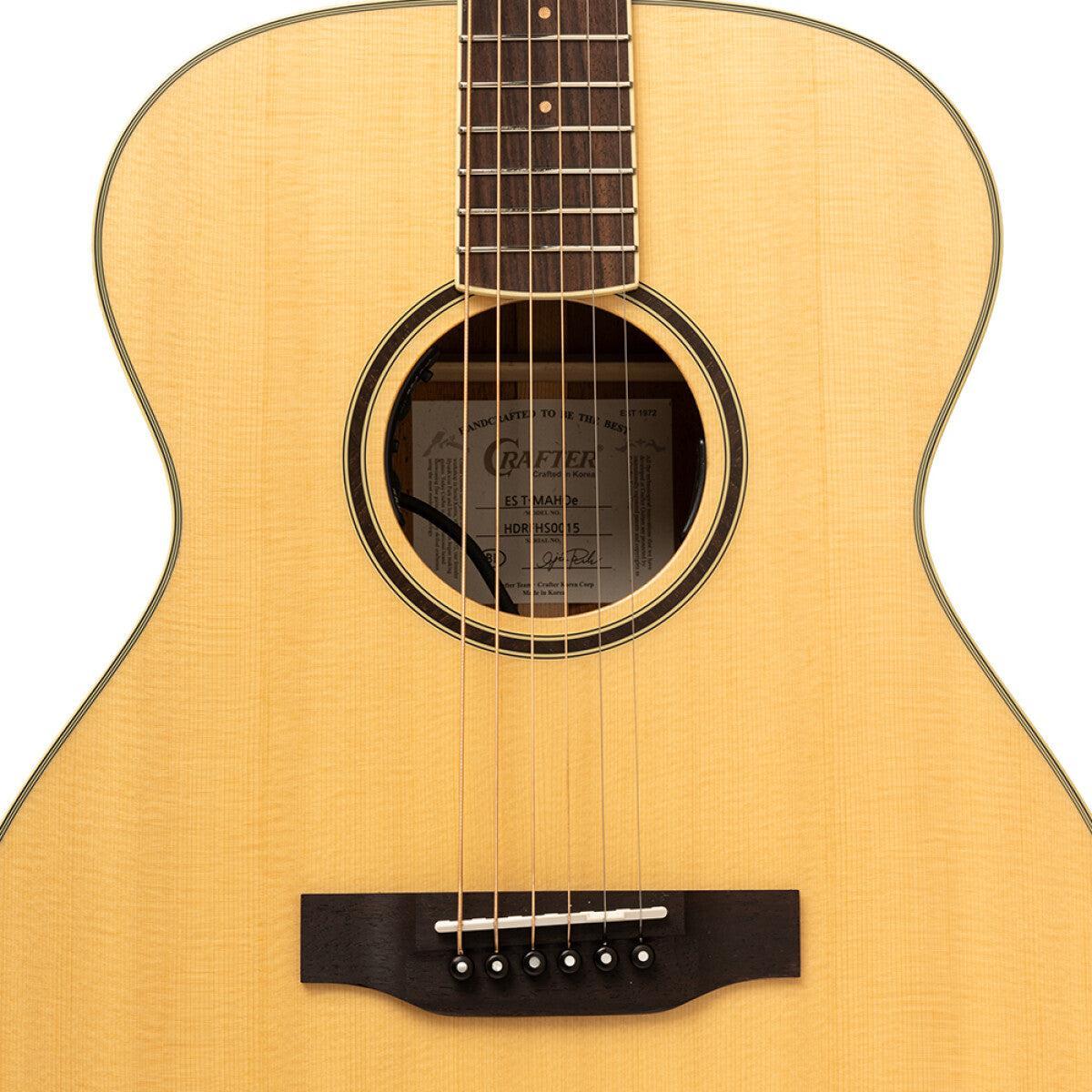 Crafter ES-MAHO TE NAT – Orchestra western guitar i massivt mahogni