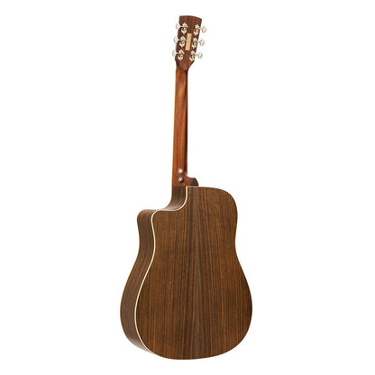 Crafter ES-OVKG DCE NAT – Dreadnought western guitar i massivt ovangkol